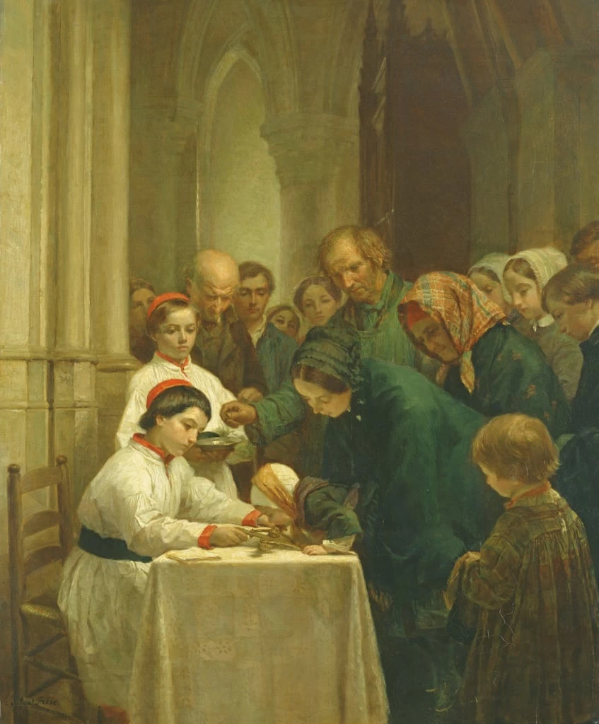 Venerdì Santo nella chiesa di Notre Dame - Hamburger Kunsthalle, Hamburg